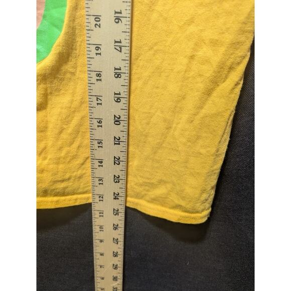 Youth XL Yellow Pluto Dog Shirt DISNEY “What up dog” Pluto Mickey Mouse - Picture 5 of 10